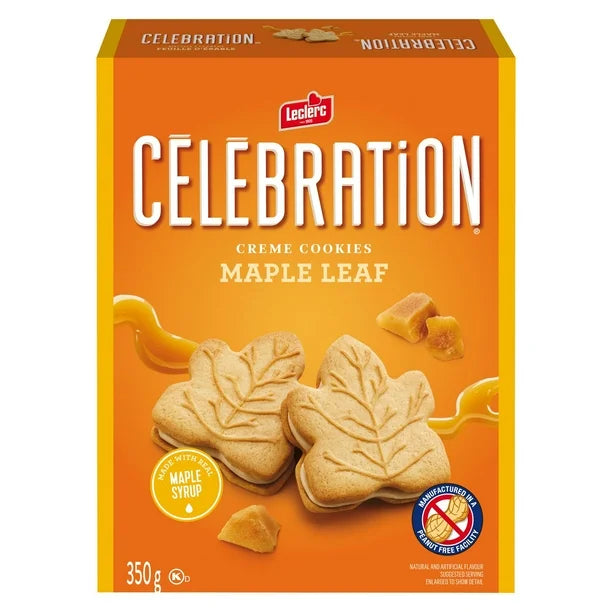 Christie Maple Leaf - Maple Flavour Cookies - 300g - CanadianCatalog