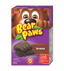 Dare Bear Paws Cookies - Brownie - 240g - CanadianCatalog