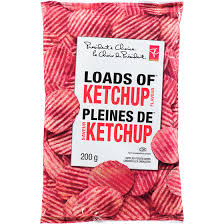President's Choice Loads Of Ketchup Chips - 200g - CanadianCatalog